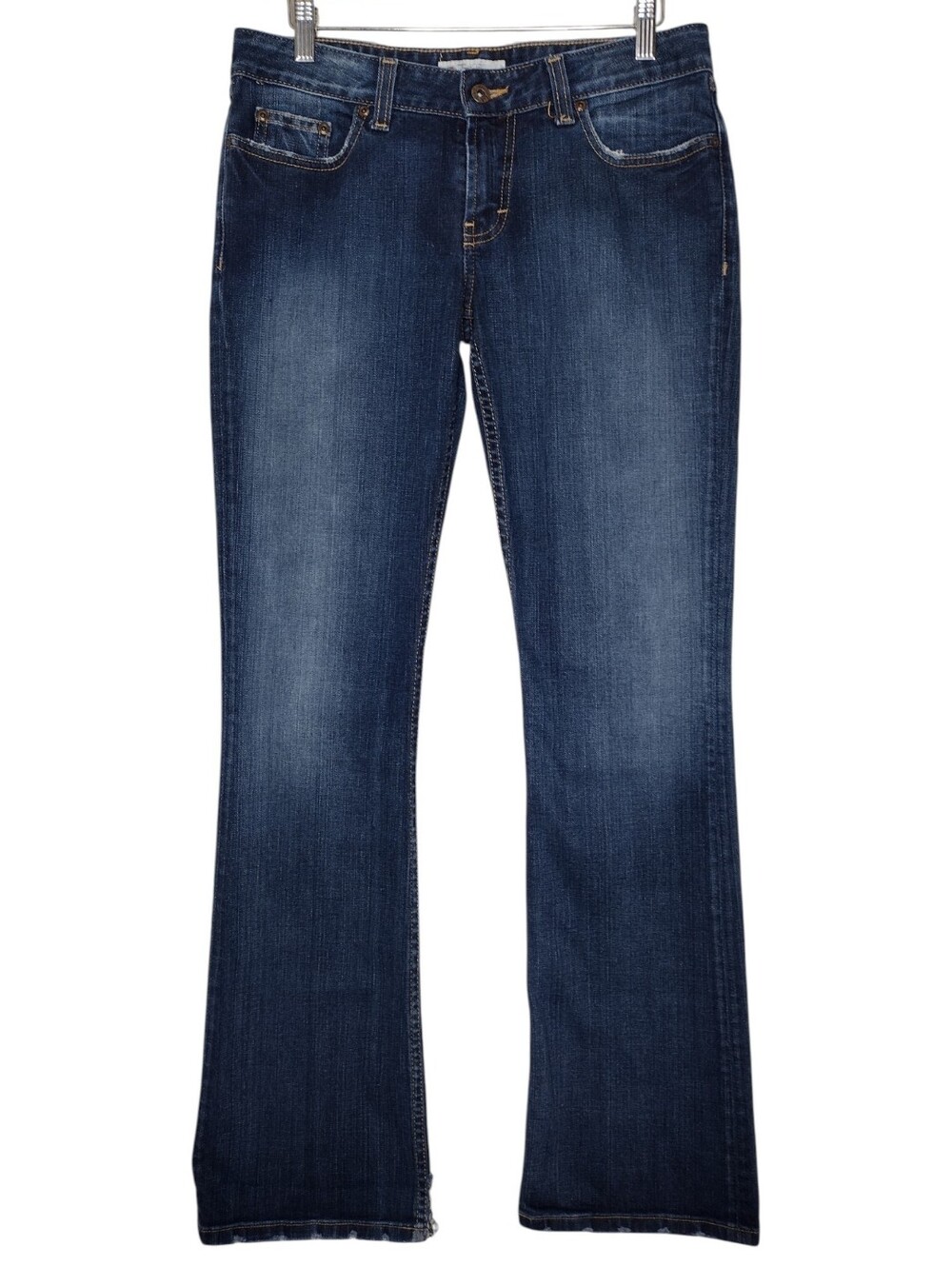 BKE Dark Wash Denim Mid-Rise Stretch Bootcut Jeans Sz 29